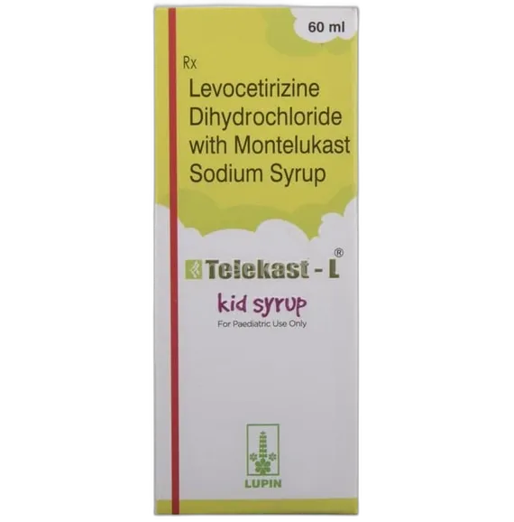 telekast l kid syrup 60 ml